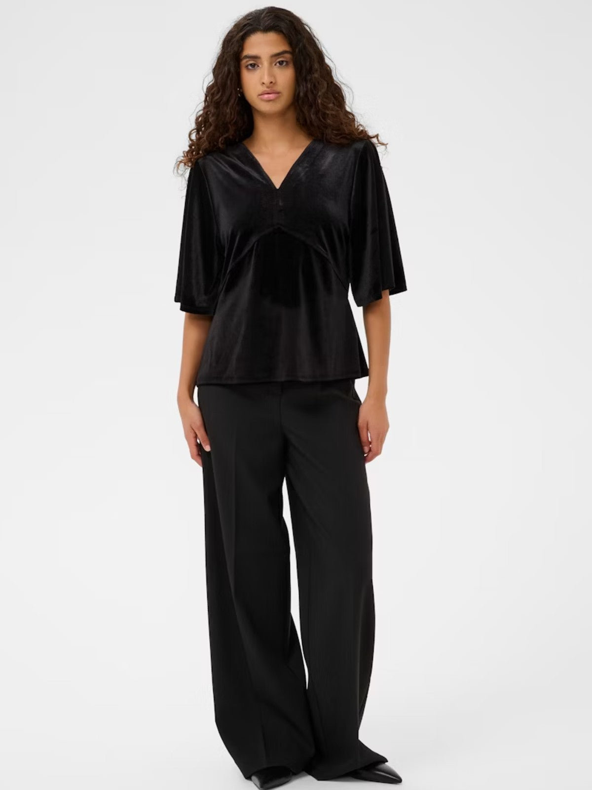 Velera Black Blouse
