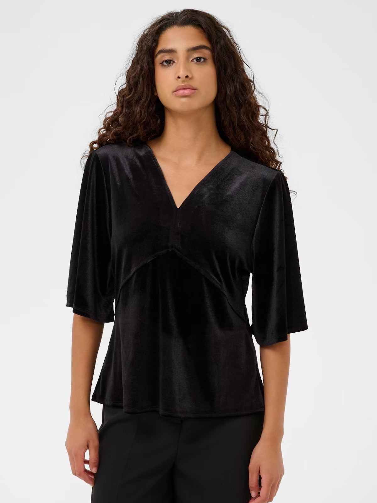 Velera Black Blouse
