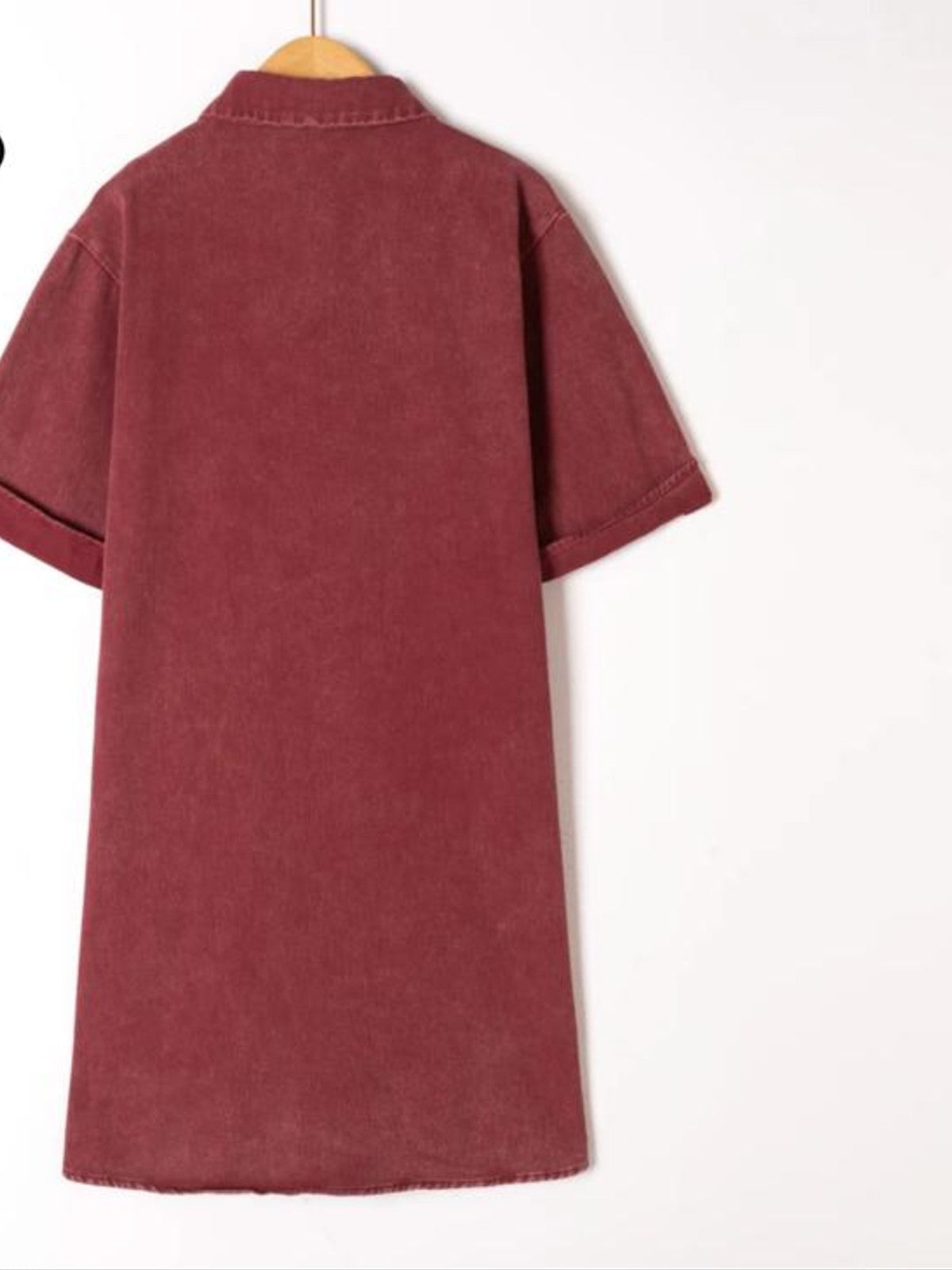 Vera Burgundy Dress