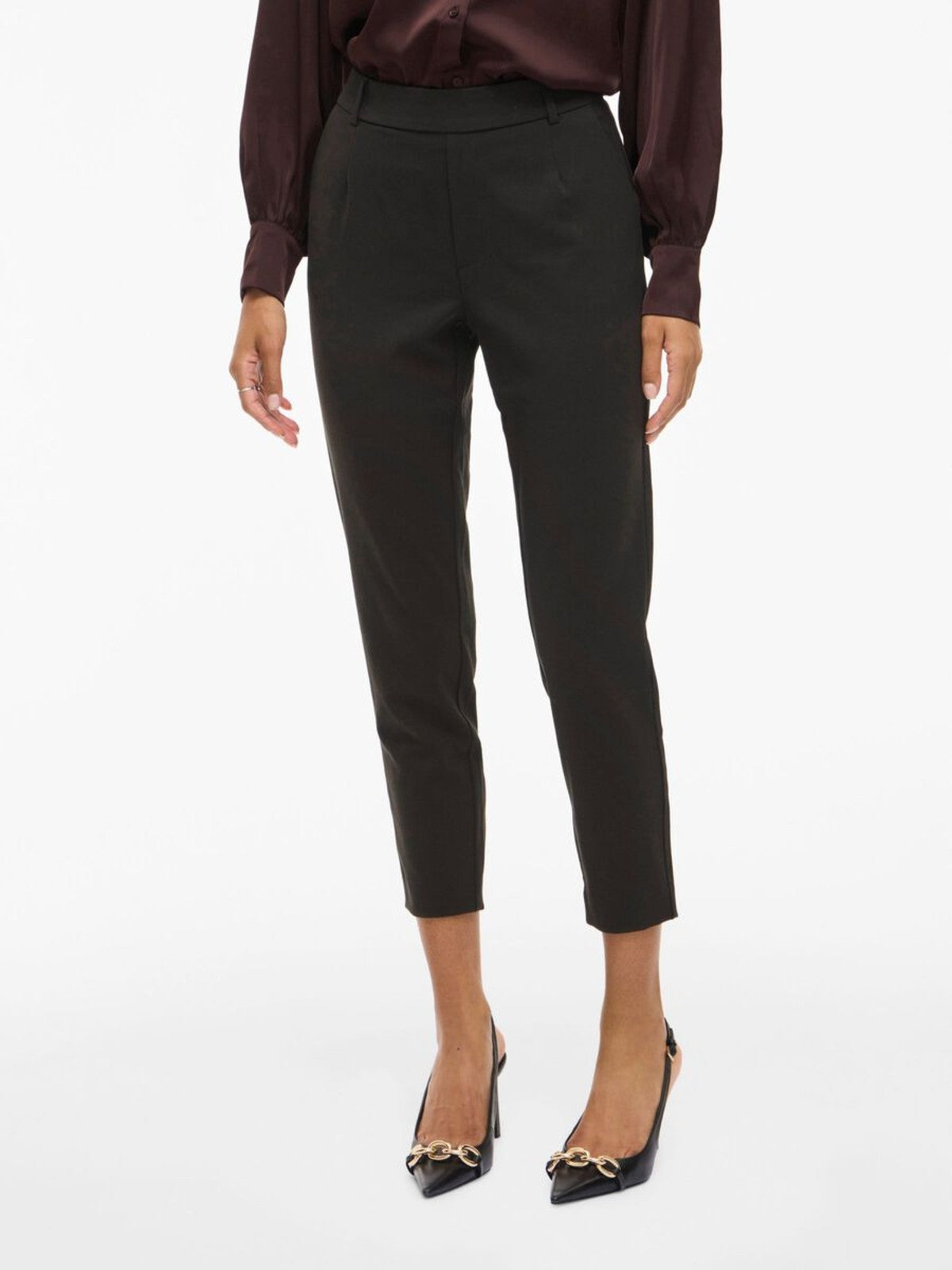 Varone Slim Black Pants