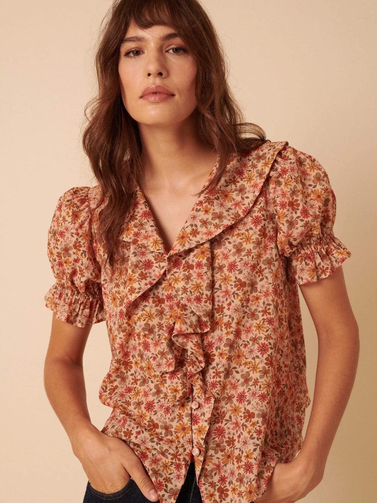 Whitney Pink Blouse