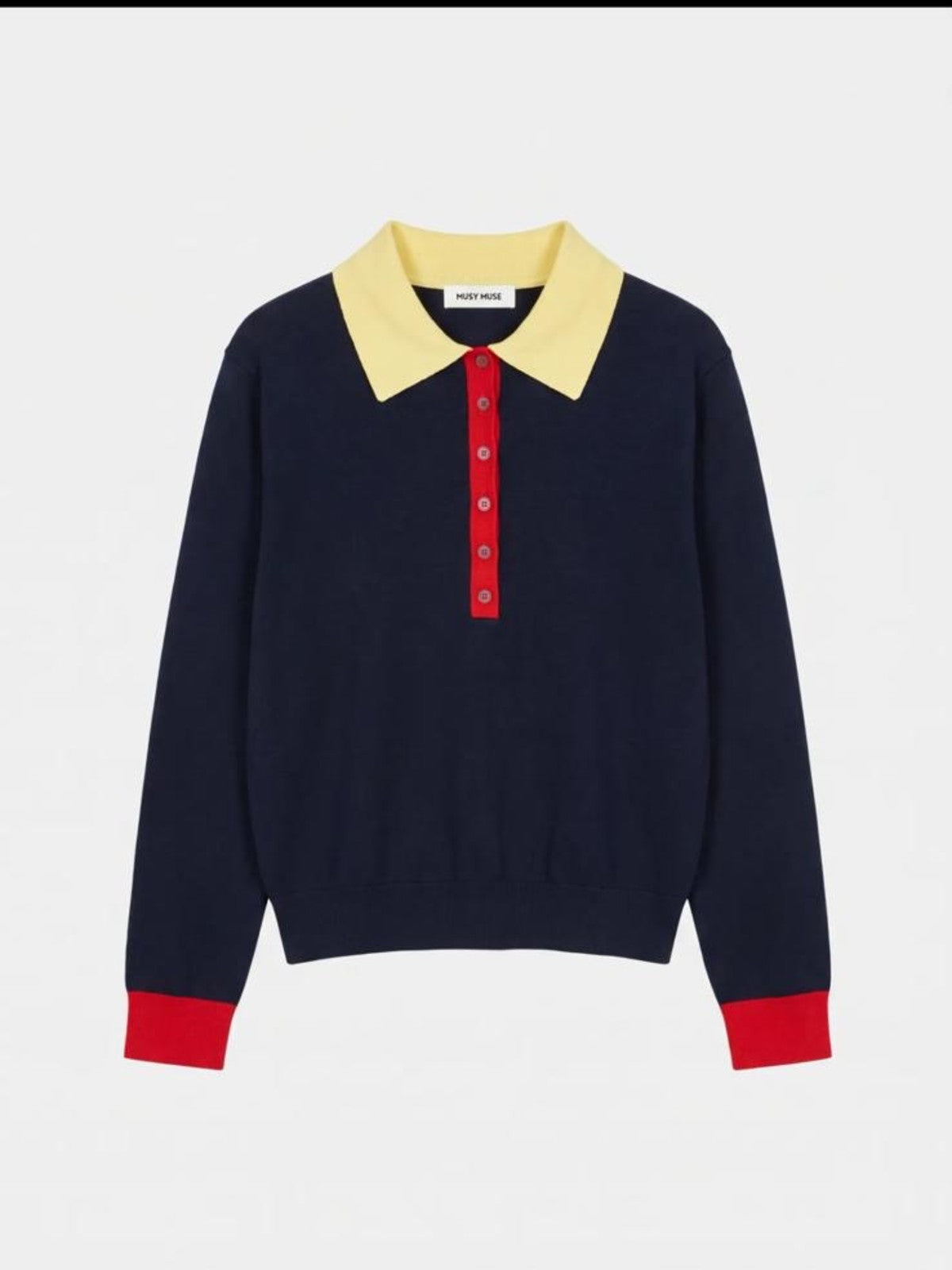 Kathy Navy Polo