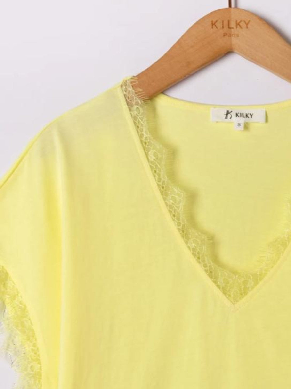 Sari Yellow Tee