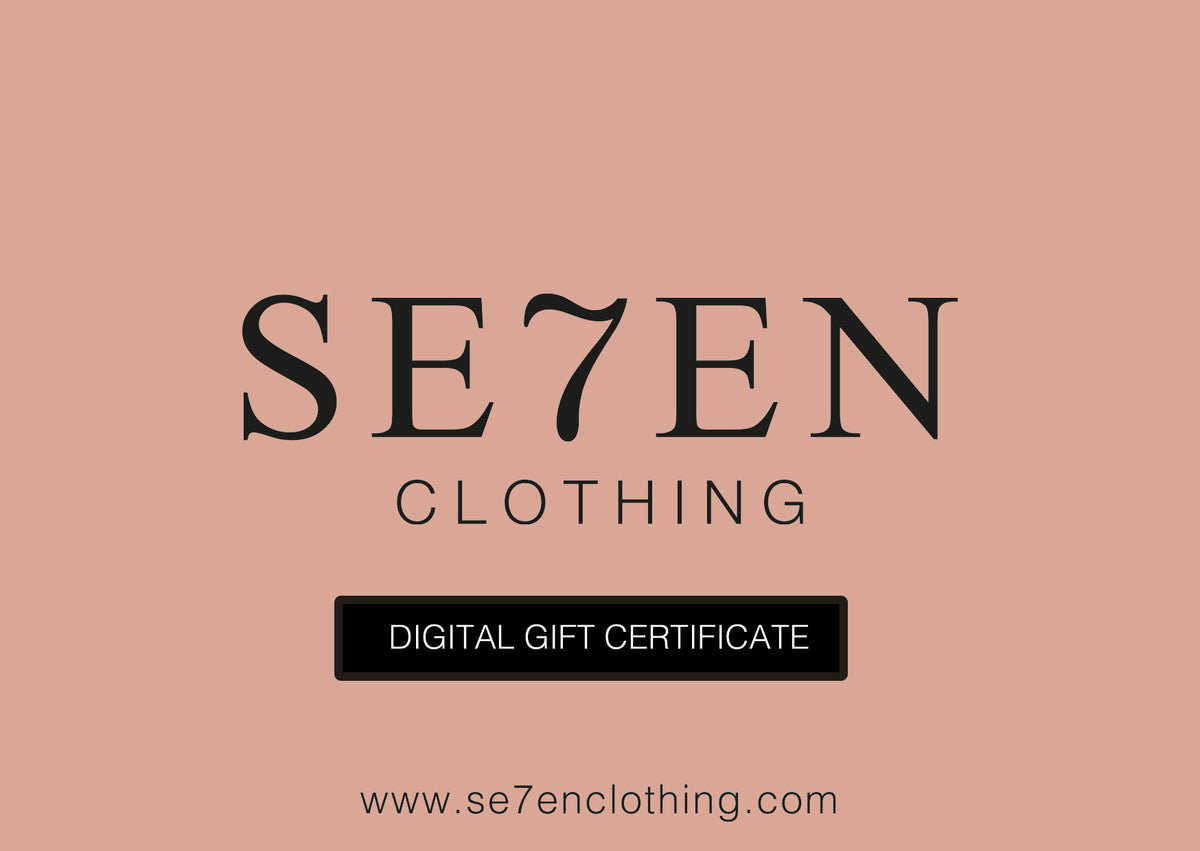 Se7en Digital Gift Card